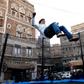 Yemeni children play at a market in the old city of the capital Sanaa on October 21, 2016, as a fragile ceasefire hangs by a thread in the war-torn country