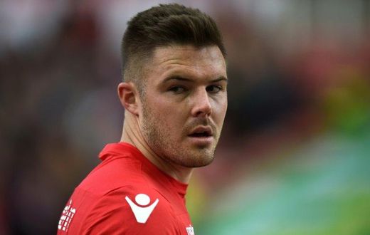 Stoke City's Jack Butland made his long awaited comeback after recovering from the broken ankle he suffered playing for England against Germany