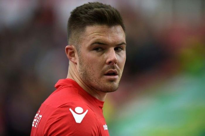 Stoke City's Jack Butland made his long awaited comeback after recovering from the broken ankle he suffered playing for England against Germany