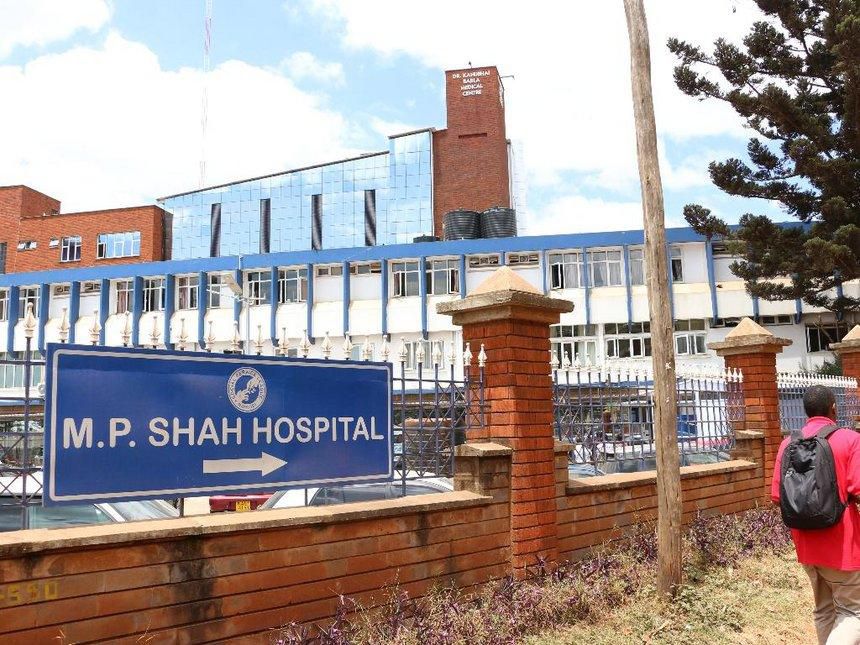 MP Shah Hospital entrance