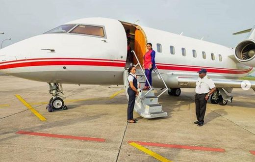 Rev. Lucy Natasha acquires brand new private jet