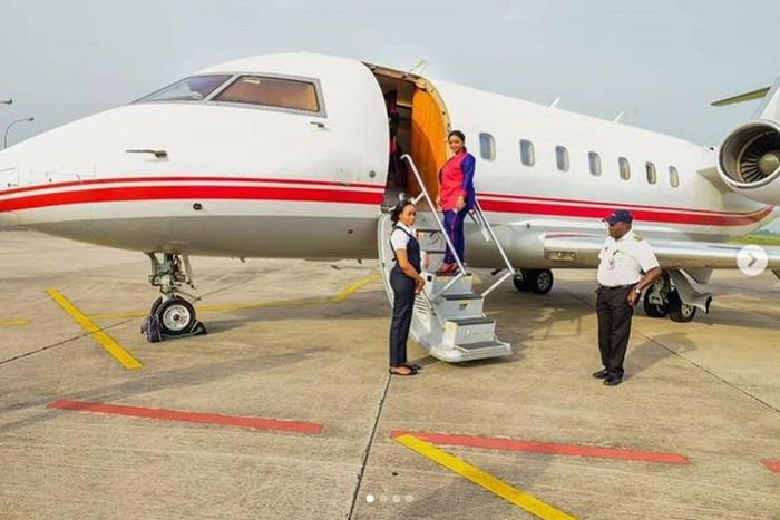Rev. Lucy Natasha acquires brand new private jet
