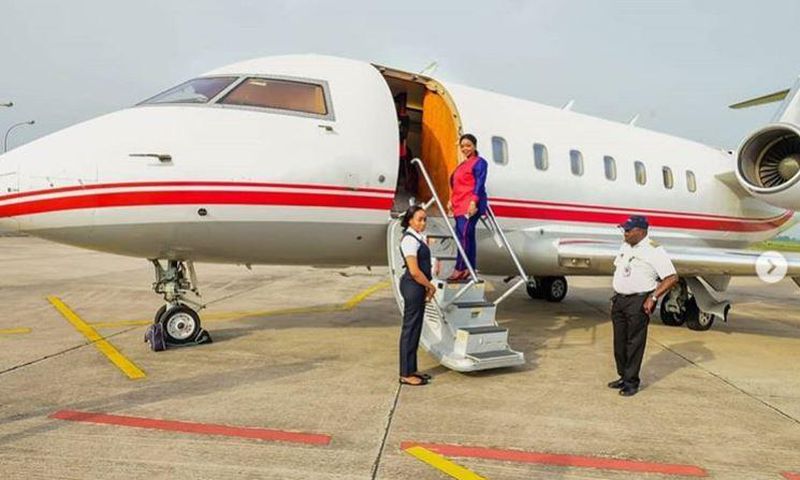 Rev. Lucy Natasha acquires brand new private jet
