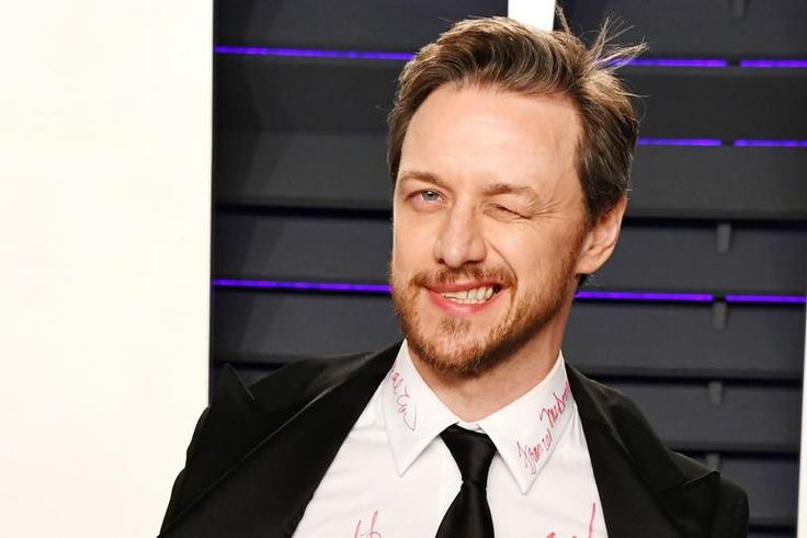 Celebs Signed James McAvoy's Shirt for Charity