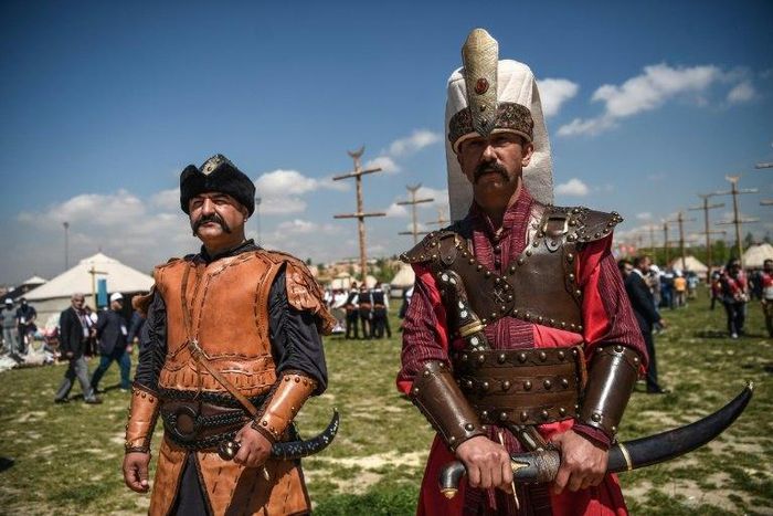 The Turkish government aims to celebrate the glory days of the Ottoman empire with the festival