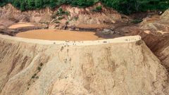 Solai Dam which burst in 2018 located inside Patel farm (Twitter)