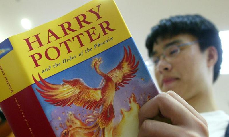 J.K. Rowling's series of books are international bestsellers