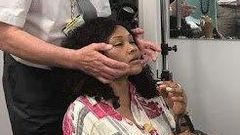 Mercy Aigbe in the UK for treatment