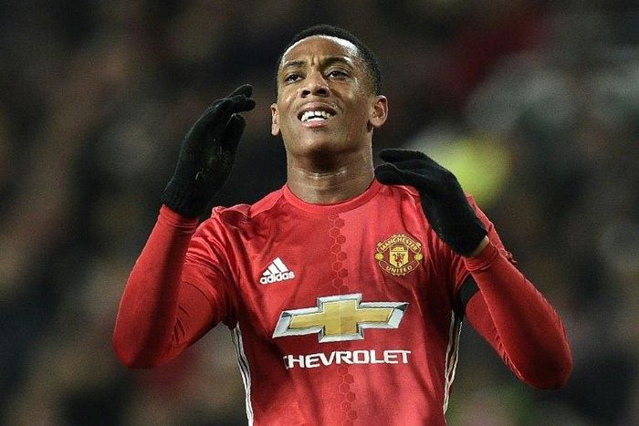 Manchester United forward Anthony Martial has struggled this season