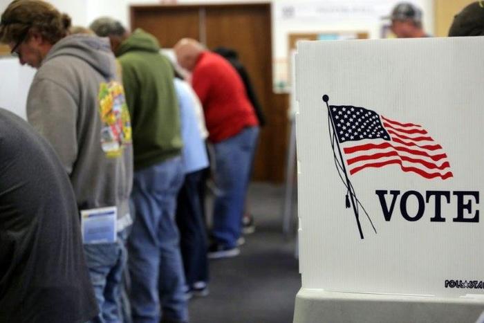 As well as voting for president Californians were asked to vote on the recreational use of marijuana in the state