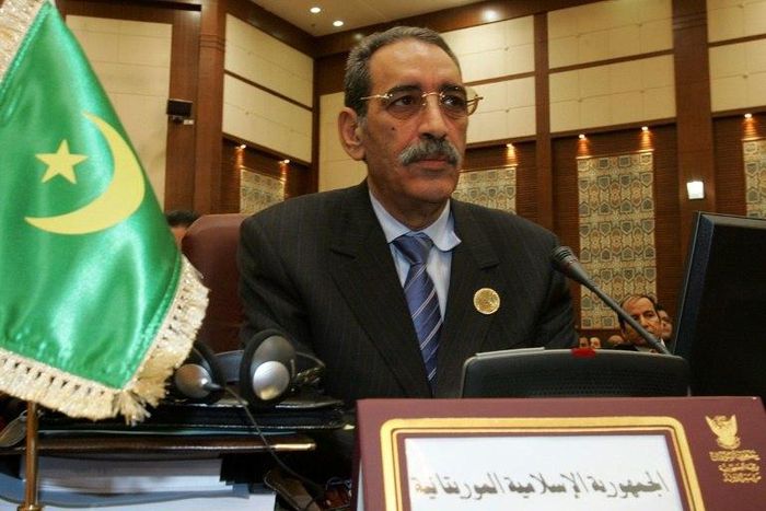 Mauritania's former military leader Colonel Ely Ould Mohamed Vall, pictured in March 2006, had fallen ill and died from a heart attack, a family source told AFP