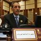 Mauritania's former military leader Colonel Ely Ould Mohamed Vall, pictured in March 2006, had fallen ill and died from a heart attack, a family source told AFP