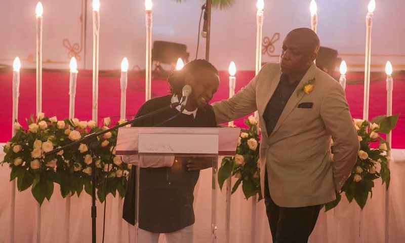 Kibonde at Ruge's Burial