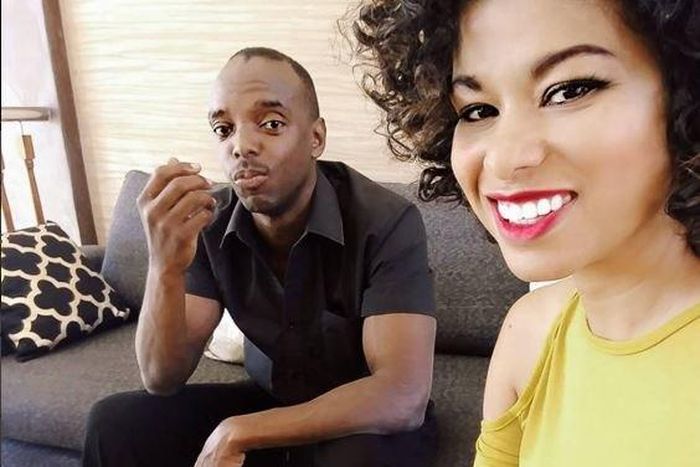 Julie and husband, Anthony Gichuru.