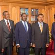 CJ Maraga hosts Raila team at Judiciary