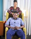 Willis Raburu and his wife