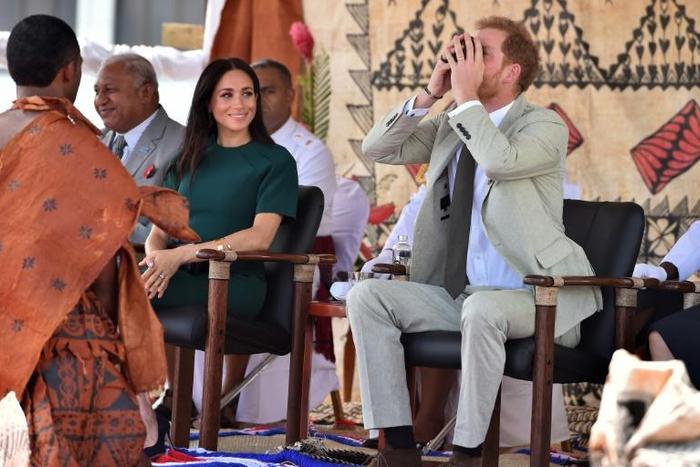 Britain's Prince Harry sipped the narcotic drink at a traditional welcoming ceremony in Fiji last year