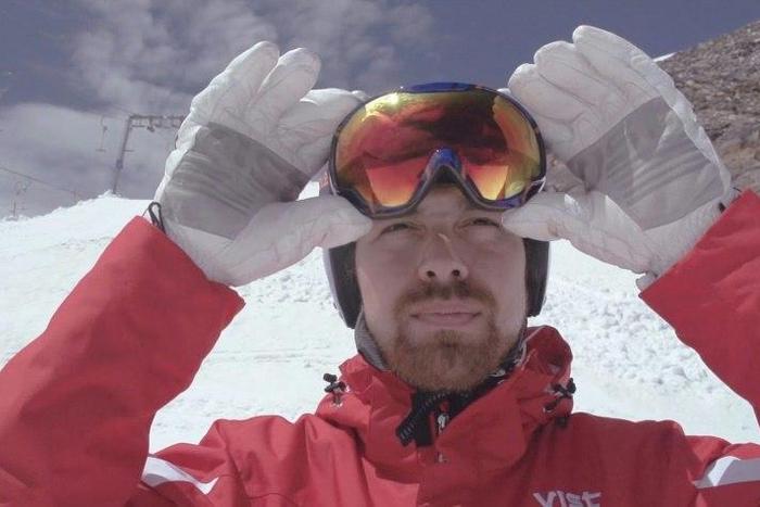 Kasete Skeen is hoping to become Tonga's first-ever Olympic alpine skier, training on the slopes of Hintertux in Austria
