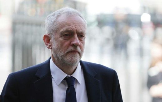 Britain's embattled opposition Labour leader Jeremy Corbyn
