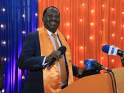 Raila Odinga during ODM's National Governing Council meeting held in Karen on March 1, 2019