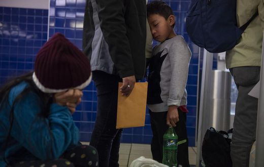Migrants Pour Into a U.S. System That's 'on Fire'