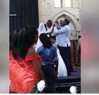 David Itumbi and Doris Nthiga  at All Saints Cathedral.