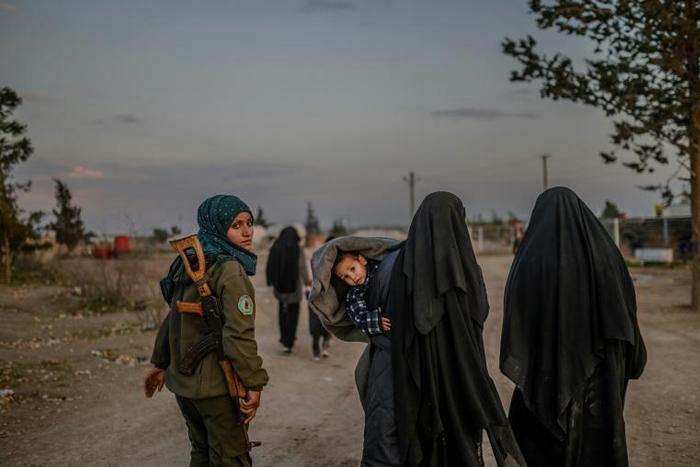 The Syrian Democratic Forces have detained at least 74,000 people including suspected jihadists at Al-Hol camp in northeastern Syriaa