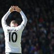 Manchester United's Wayne Rooney celebrates scoring in his side's 2-0 win against Burnley on April 23, 2017