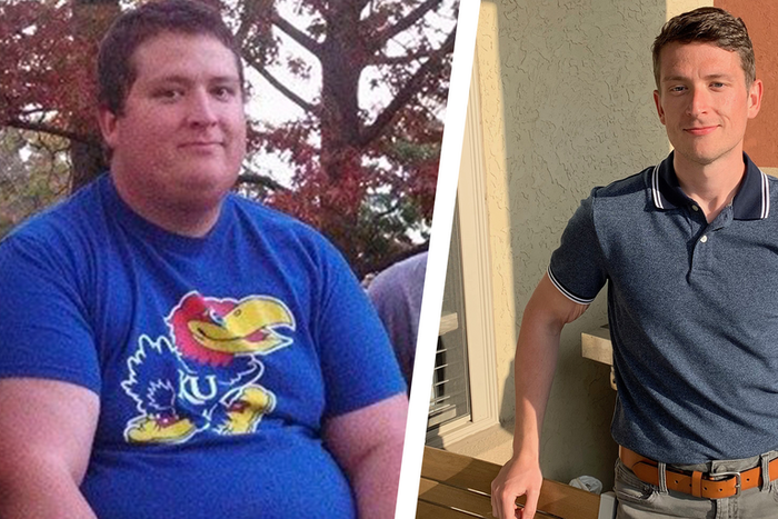 How This Man Lost Over 180 Pounds