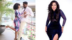 Natalie Tewa with Rnaze and Vera Sidika