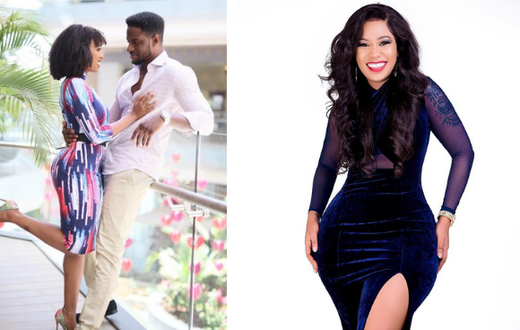 Natalie Tewa with Rnaze and Vera Sidika