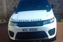 The Range Rover that DCI took from politician Steve Mbogo