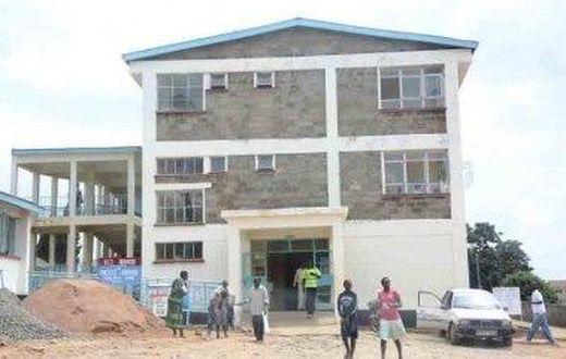 Kabarnet County Referral Hospital in Baringo County. Fourteen patients have been locked up inside the hospital wards for failure to clear their bills.