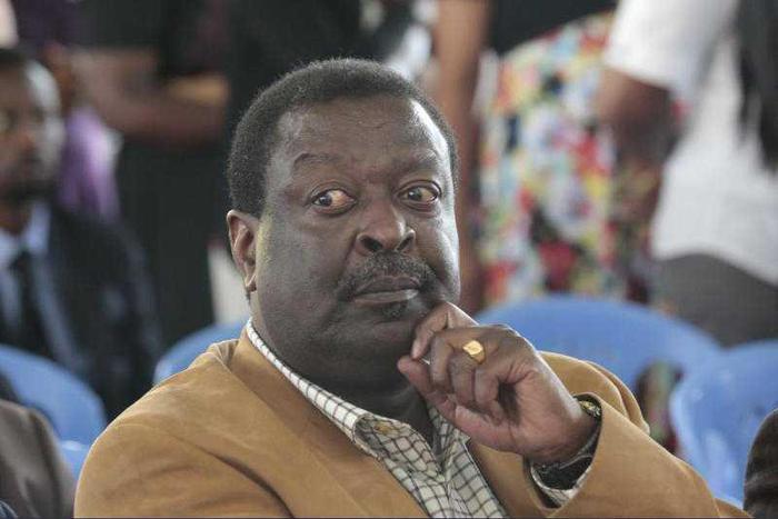 File image of ANC party leader Musalia Mudavadi. Police are investigating the mysterious death of 3 workers who were working on his project in Karen