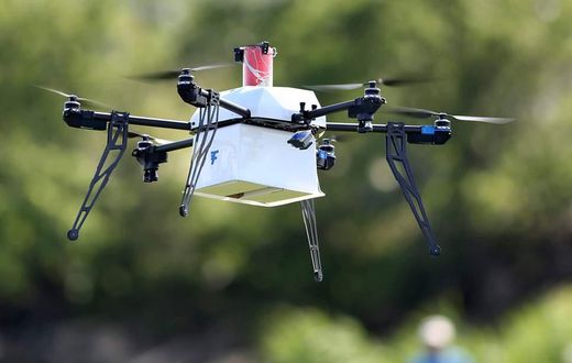 Near airports, a flying electronic toy can become a menace in the sky