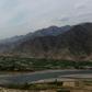 A US helicopter is seen flying over Nari district near an Afghan army outpost in Kunar province, on the border with Pakistan