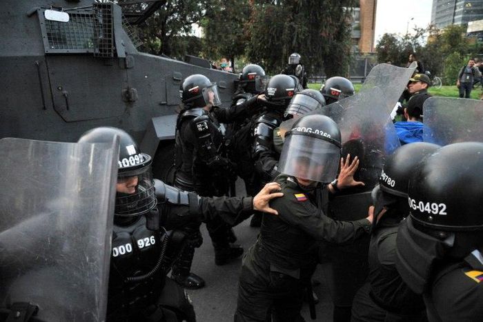 International Committee of the Red Cross in Colombia "documented 838 possible violations of international humanitarian law and other humanitarian principles that have affected more than 18,600 people"