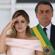 Brazilian authorities are to scrutinize the bank accounts of First Lady Michelle Bolsonaro (L) as part of a growing scandal over suspect payments involving the president's politician son