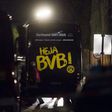 Borussia Dortmund's bus was damaged in a series of three explosions ahead of the team's scheduled Champions League clash against Monaco in Dortmund