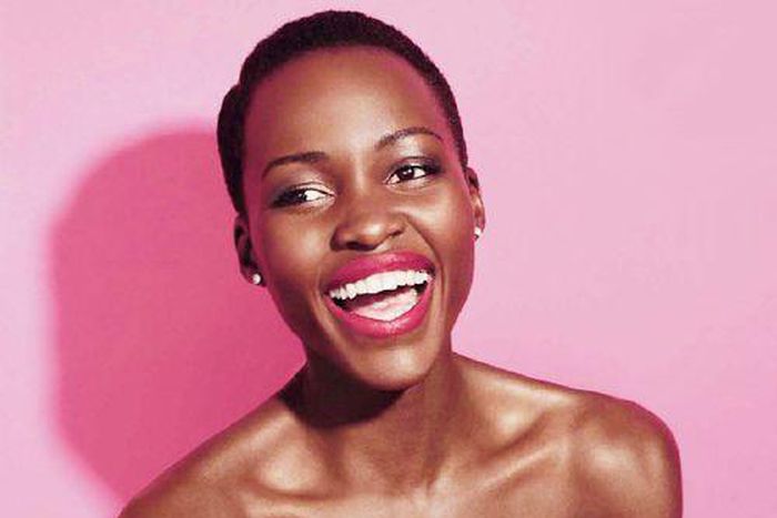 Lupita Nyong'o in a French edition of 'Elle Magazine'