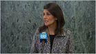 Ambassador Nikki Haley addressing the United Nations council.