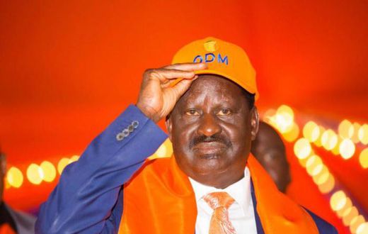 File image of ODM party leader Raila Odinga
