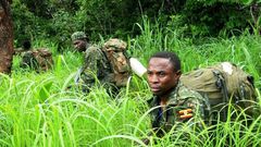 Ugandan soldiers have been fighting the Lord's Resistance Army, which has terrorised parts of central Africa for 30 years