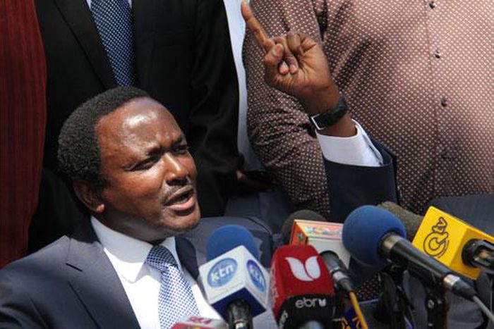 File image of Wiper Party leader Kalonzo Musyoka