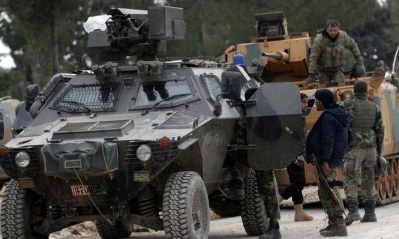 Turkish forces have been working with Syrian rebels to take al-Bab from IS militants
