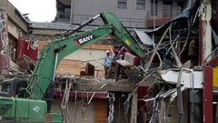 File image of past demolitions in Nairobi