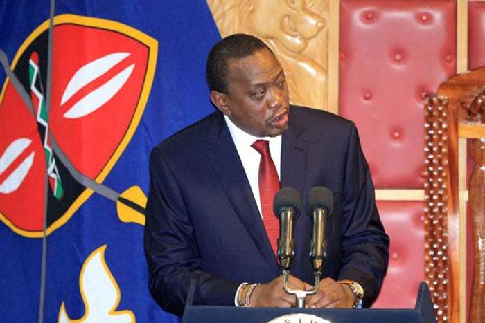 File image of President Uhuru Kenyatta