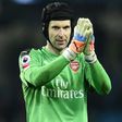 Arsenal's Czech goalkeeper Petr Cech