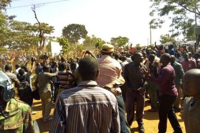 Scenes in Busia County soon after the ODM Primaries results were announced.