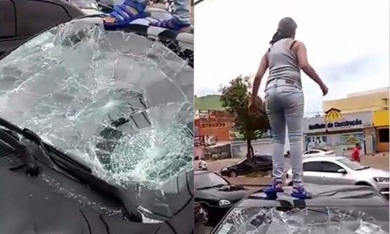 Woman damages her husband's car for cheating 